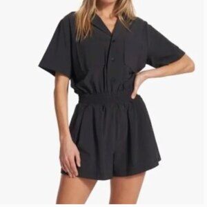 Vuori Grey Villa Utility Romper